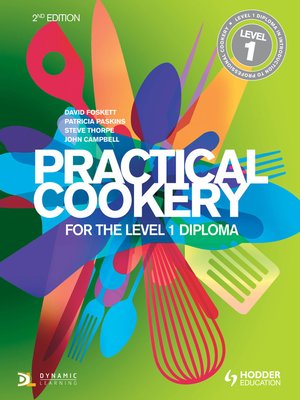 cover image of Practical Cookery for the Level 1 Diploma